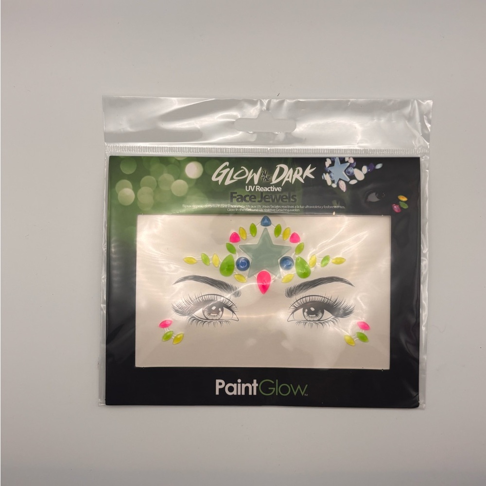 Glow in the Dark Face Jewels